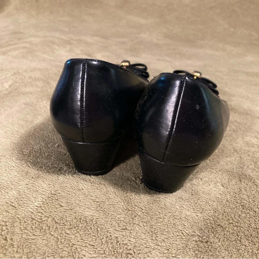 EUC Charlies Afton Vintage 80s Heels Black Size 7.5M